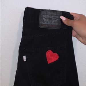 Levi’s black womans jeans!